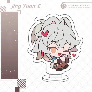 New Honkai: Star Rail Blade Jingyuan Character Stand Cute Cartoon Anime Acrylic Tabletop Mô Hình Đứng Standee Anime, In 2 Mặt, Cao 6cm, Trang Trí Decor Bàn Học