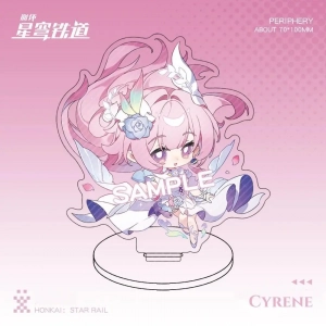 New Honkai: Star Rail Standee Model Cyrene Evernight Cerydra Anime Desktop Acrylic Ornament Mô Hình Đứng Standee Anime,  In 2 Mặt, Cao 6cm, Trang Trí Decor Bàn Học
