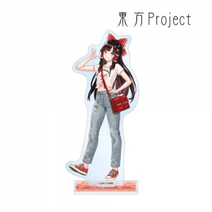 New Touhou Project Flandre Scarlet Kirisame Marisa Mica Keychain Holder Cute Anime Creative Mô Hình Đứng Standee Anime,  In 2 Mặt, Cao 6cm, Trang Trí Decor Bàn Học