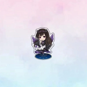 Noragami Mica Cute Yato Hiyori Yukine Keychain Holder Q Version Angel Devil Anime Model Mô Hình Đứng Standee Anime, In 2 Mặt, Cao 6cm, Trang Trí Decor Bàn Học