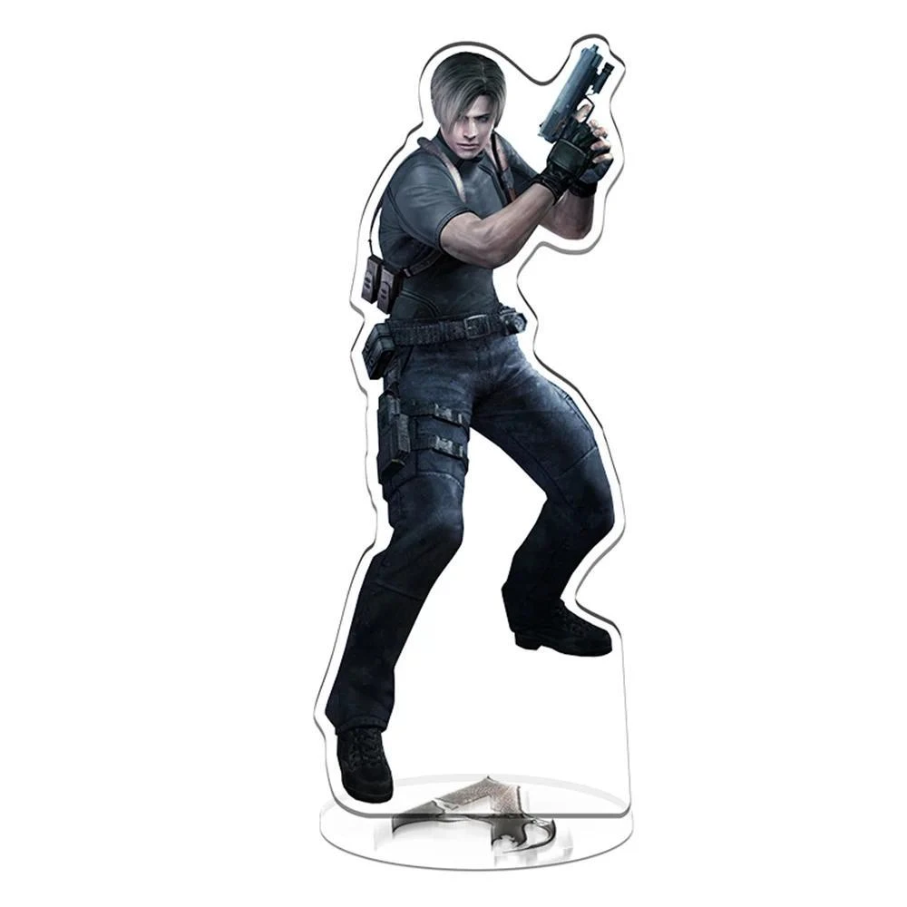 Re4 Resident Evil 4 Castle Reset Leon Scott Kennedy Mica Standee Model Mô Hình Đứng Standee Anime, In 2 Mặt, Cao 6cm, Trang Trí Decor Bàn Học 2 Re4 Resident Evil 4 Castle Reset Leon Scott Kennedy Mica Standee Model Mô Hình Đứng Standee Anime, In 2 Mặt, Cao 6cm, Trang Trí Decor Bàn Học - Ảnh 2