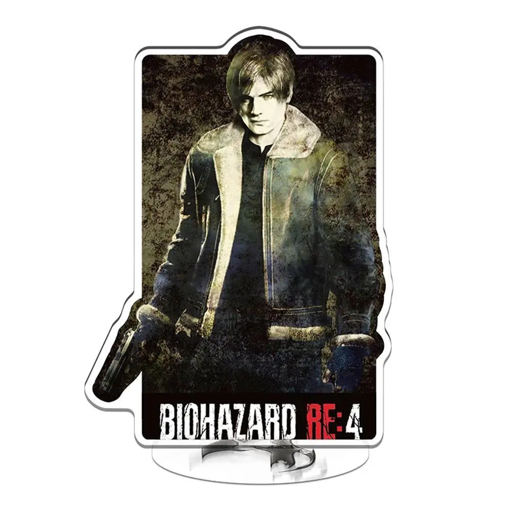 Re4 Resident Evil 4 Castle Reset Leon Scott Kennedy Mica Standee Model Mô Hình Đứng Standee Anime, In 2 Mặt, Cao 6cm, Trang Trí Decor Bàn Học 10 Re4 Resident Evil 4 Castle Reset Leon Scott Kennedy Mica Standee Model Mô Hình Đứng Standee Anime, In 2 Mặt, Cao 6cm, Trang Trí Decor Bàn Học - Ảnh 10