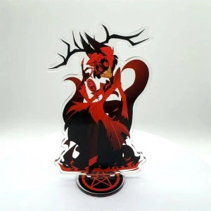 S Ornaments Stand Model Hazbin Hotel Anime Figure Mica Standee Modelmodel Plate 1pcs Mô Hình Đứng Standee Anime, In 2 Mặt, Cao 6cm, Trang Trí Decor Bàn Học