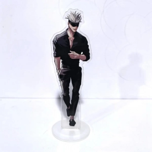 Satoru Gojo Itadori Yuji Jujube Kaisen Cartoon Character Standeeee Mica Model Plate Desk Mô Hình Đứng Standee Anime, In 2 Mặt, Cao 6cm, Trang Trí Decor Bàn Học