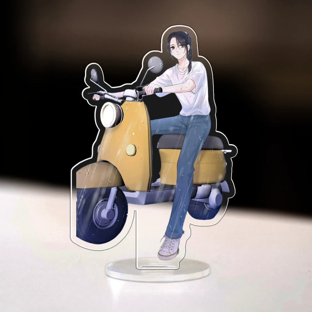 Standee, Glass Painting Keychain Of Her Sea Mountain Manhua School Life Study Desk Mô Hình Đứng Standee Anime, In 2 Mặt, Cao 6cm, Trang Trí Decor Bàn Học 2 Standee, Glass Painting Keychain Of Her Sea Mountain Manhua School Life Study Desk Mô Hình Đứng Standee Anime, In 2 Mặt, Cao 6cm, Trang Trí Decor Bàn Học - Ảnh 2
