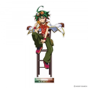 Standee Mica Signboard Yu Gi Oh Arc-v Yuya Sakaki Yuzu Hiiragi Anime Character S Collection Mô Hình Đứng Standee Anime, In 2 Mặt, Cao 6cm, Trang Trí Decor Bàn Học