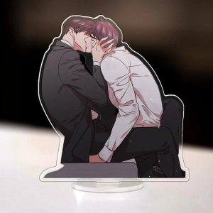 Standee Model Boylove Anime Manga Character Keychain, Cute Decorative Accessory, For Study Mô Hình Đứng Standee Anime, In 2 Mặt, Cao 6cm, Trang Trí Decor Bàn Học