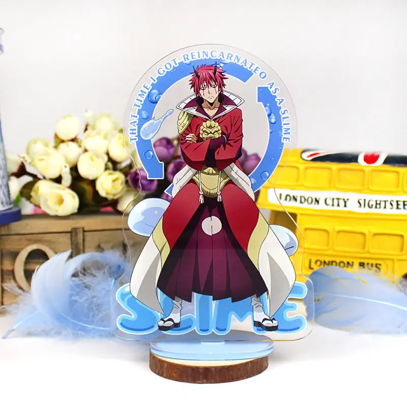 Standee Model Reincarnated Into A Slime - Rimuru Decor Desk Study Corner 12cm Mô Hình Đứng Standee Anime, In 2 Mặt, Cao 6cm, Trang Trí Decor Bàn Học 2 Standee Model Reincarnated Into A Slime - Rimuru Decor Desk Study Corner 12cm Mô Hình Đứng Standee Anime, In 2 Mặt, Cao 6cm, Trang Trí Decor Bàn Học - Ảnh 2