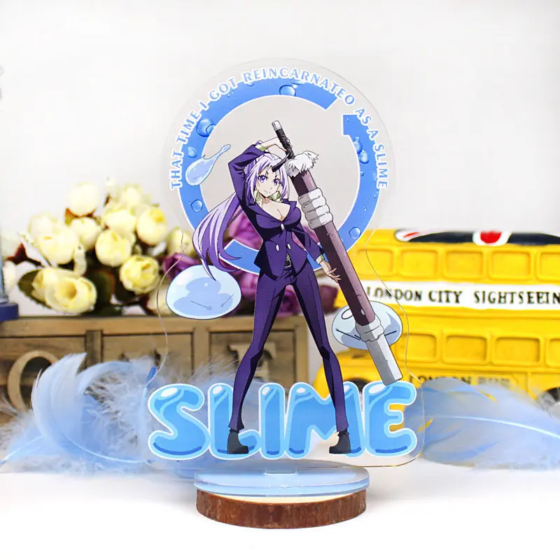 Standee Model Reincarnated Into A Slime - Rimuru Decor Desk Study Corner 12cm Mô Hình Đứng Standee Anime, In 2 Mặt, Cao 6cm, Trang Trí Decor Bàn Học 4 Standee Model Reincarnated Into A Slime - Rimuru Decor Desk Study Corner 12cm Mô Hình Đứng Standee Anime, In 2 Mặt, Cao 6cm, Trang Trí Decor Bàn Học - Ảnh 4