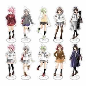 Super Ordinary Magical Girl Asumitel Anime Standee Acrylic Mica Mica Desktop Modelgirl Gift Mô Hình Đứng Standee Anime,  In 2 Mặt, Cao 6cm, Trang Trí Decor Bàn Học