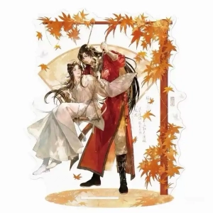 Tgcf Butterfly Autumn Scenery Themed Acrylic Stand Anime Xie Lian Hua Cheng Peripheral Custom Charm Phone Personalized, Keychain, Mô Hình Đứng Standee Anime, In 2 Mặt, Cao 6cm, Trang Trí Decor Bàn Học, Balo