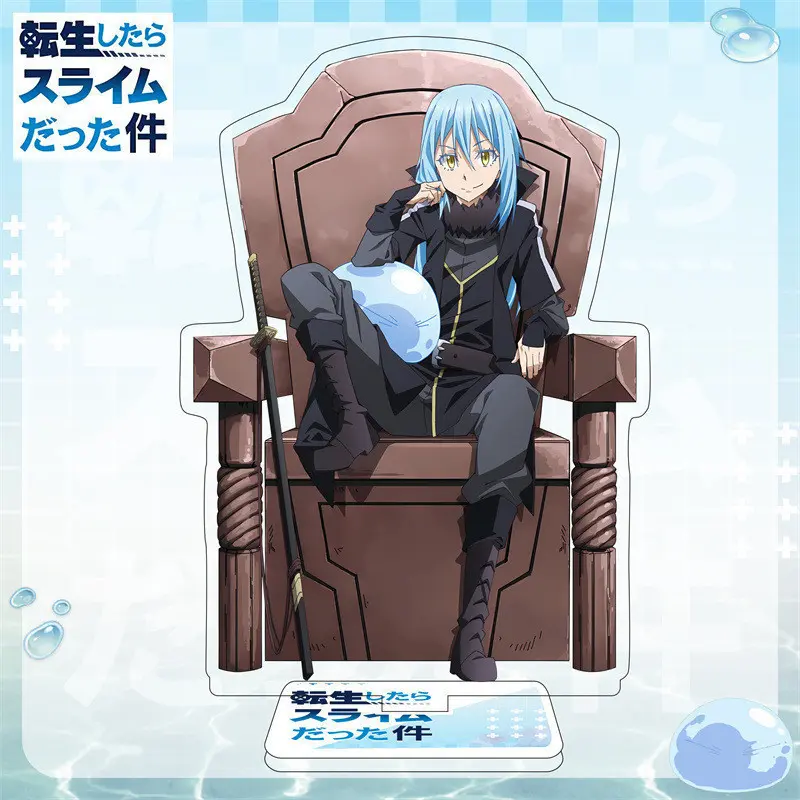 That Time Character Standee Model I Was Reincarnated As A Slime Rimuru Tempest Study Corner Mô Hình Đứng Standee Anime, In 2 Mặt, Cao 6cm, Trang Trí Decor Bàn Học 2 That Time Character Standee Model I Was Reincarnated As A Slime Rimuru Tempest Study Corner Mô Hình Đứng Standee Anime, In 2 Mặt, Cao 6cm, Trang Trí Decor Bàn Học - Ảnh 2