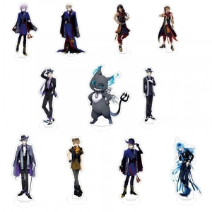 Twisted Wonderland Grim Riddle Standee Acrylic Mica Unique Mica Desktop Modelgift Products Mô Hình Đứng Standee Anime, In 2 Mặt, Cao 6cm, Trang Trí Decor Bàn Học