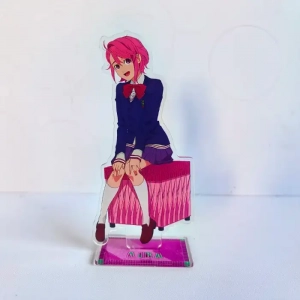 1 16pcs Hot Anime Dan Da Dan Acrylic Stand Model Cosplay Characters Ornament Accessories Custom Charm Phone Personalized, Keychain, Mô Hình Đứng Standee Anime, In 2 Mặt, Cao 6cm, Trang Trí Decor Bàn Học, Balo