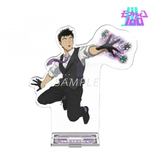 1 Acrylic Key Chain Fan Stand Tv Anime 'mob Psycho 100 Iii' New Illustration Table Game Custom Charm Phone Personalized, Keychain, Mô Hình Đứng Standee Anime,  In 2 Mặt, Cao 6cm, Trang Trí Decor Bàn Học, Balo