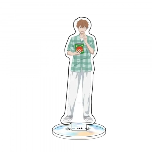 1 Acrylic Stand Keychain Koori No Kabe Daily Casual Style Hot Anime Fans Trend Collectible Custom Charm Phone Personalized, Keychain, Mô Hình Đứng Standee Anime, In 2 Mặt, Cao 6cm, Trang Trí Decor Bàn Học, Balo