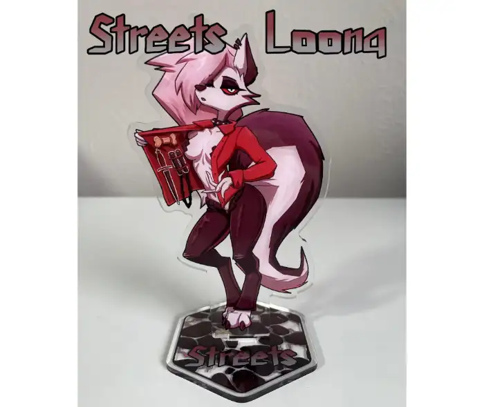 1 Acrylic Standee For Helluva Boss Loona Anime Character Desktop Decorative Ornament Custom Charm Phone Personalized, Keychain, Mô Hình Đứng Standee Anime, In 2 Mặt, Cao 6cm, Trang Trí Decor Bàn Học, Balo 4 1 Acrylic Standee For Helluva Boss Loona Anime Character Desktop Decorative Ornament Custom Charm Phone Personalized, Keychain, Mô Hình Đứng Standee Anime, In 2 Mặt, Cao 6cm, Trang Trí Decor Bàn Học, Balo - Ảnh 4
