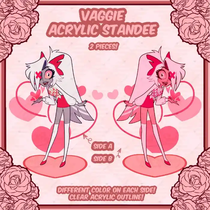 1 Acrylic Standee For Jjk Rosie Alastor Anime Character Desktop Ornament Decorative Custom Charm Phone Personalized, Keychain, Mô Hình Đứng Standee Anime, In 2 Mặt, Cao 6cm, Trang Trí Decor Bàn Học, Balo 3 1 Acrylic Standee For Jjk Rosie Alastor Anime Character Desktop Ornament Decorative Custom Charm Phone Personalized, Keychain, Mô Hình Đứng Standee Anime, In 2 Mặt, Cao 6cm, Trang Trí Decor Bàn Học, Balo - Ảnh 3