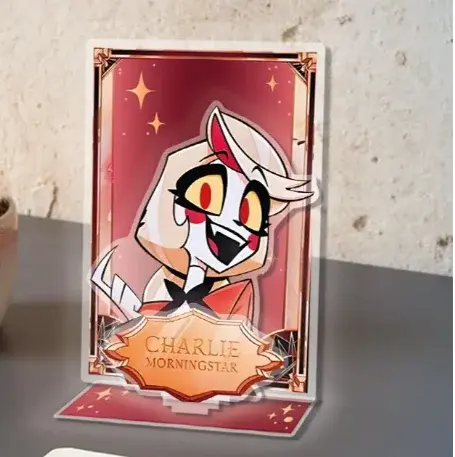1 Acrylic Standing Plates For Hazbin Hotel Anime Character Desktop Ornament Decorative Custom Charm Phone Personalized, Keychain, Mô Hình Đứng Standee Anime, In 2 Mặt, Cao 6cm, Trang Trí Decor Bàn Học, Balo 2 1 Acrylic Standing Plates For Hazbin Hotel Anime Character Desktop Ornament Decorative Custom Charm Phone Personalized, Keychain, Mô Hình Đứng Standee Anime, In 2 Mặt, Cao 6cm, Trang Trí Decor Bàn Học, Balo - Ảnh 2