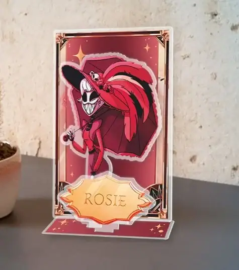 1 Acrylic Standing Plates For Hazbin Hotel Anime Character Desktop Ornament Decorative Custom Charm Phone Personalized, Keychain, Mô Hình Đứng Standee Anime, In 2 Mặt, Cao 6cm, Trang Trí Decor Bàn Học, Balo 4 1 Acrylic Standing Plates For Hazbin Hotel Anime Character Desktop Ornament Decorative Custom Charm Phone Personalized, Keychain, Mô Hình Đứng Standee Anime, In 2 Mặt, Cao 6cm, Trang Trí Decor Bàn Học, Balo - Ảnh 4