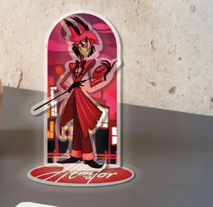 1 Acrylic Standing Plates For Hazbin Hotel Anime Character Desktop Ornament Decorative Custom Charm Phone Personalized, Keychain, Mô Hình Đứng Standee Anime, In 2 Mặt, Cao 6cm, Trang Trí Decor Bàn Học, Balo 5 1 Acrylic Standing Plates For Hazbin Hotel Anime Character Desktop Ornament Decorative Custom Charm Phone Personalized, Keychain, Mô Hình Đứng Standee Anime, In 2 Mặt, Cao 6cm, Trang Trí Decor Bàn Học, Balo - Ảnh 5