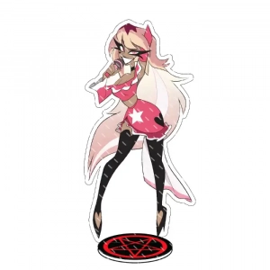 1 Alastor Boss Acrylic Stand Card Desktop Ornaments Collect Exquisite Student Desktop Custom Charm Phone Personalized, Keychain, Mô Hình Đứng Standee Anime, In 2 Mặt, Cao 6cm, Trang Trí Decor Bàn Học, Balo