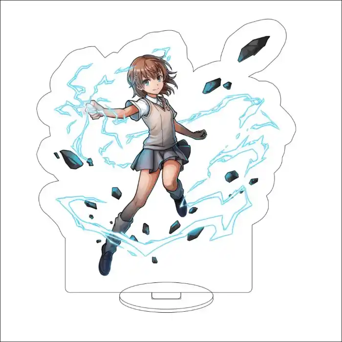 1 Anime A Certain Scientific Railgun Misaka Mikoto Shirai Kuroko Saten Ruiko Cos Acrylic Custom Charm Phone Personalized, Keychain, Mô Hình Đứng Standee Anime, In 2 Mặt, Cao 6cm, Trang Trí Decor Bàn Học, Balo 4 1 Anime A Certain Scientific Railgun Misaka Mikoto Shirai Kuroko Saten Ruiko Cos Acrylic Custom Charm Phone Personalized, Keychain, Mô Hình Đứng Standee Anime, In 2 Mặt, Cao 6cm, Trang Trí Decor Bàn Học, Balo - Ảnh 4