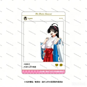 1 Anime Acrylic Stand Model The Elusive Samurai Bookshelf Decoration Lovely Products High Custom Charm Phone Personalized, Keychain, Mô Hình Đứng Standee Anime, In 2 Mặt, Cao 6cm, Trang Trí Decor Bàn Học, Balo