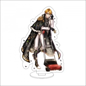1 Anime Black Butler Ciel Phantomhive Sebastian Michaelis Cos Acrylic Figure Stand Custom Charm Phone Personalized, Keychain, Mô Hình Đứng Standee Anime, In 2 Mặt, Cao 6cm, Trang Trí Decor Bàn Học, Balo