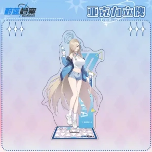 1 Anime Blue Archive Acrylic Stand Model Figure Cosplay Figure Stand Model Ornament Custom Charm Phone Personalized, Keychain, Mô Hình Đứng Standee Anime,  In 2 Mặt, Cao 6cm, Trang Trí Decor Bàn Học, Balo