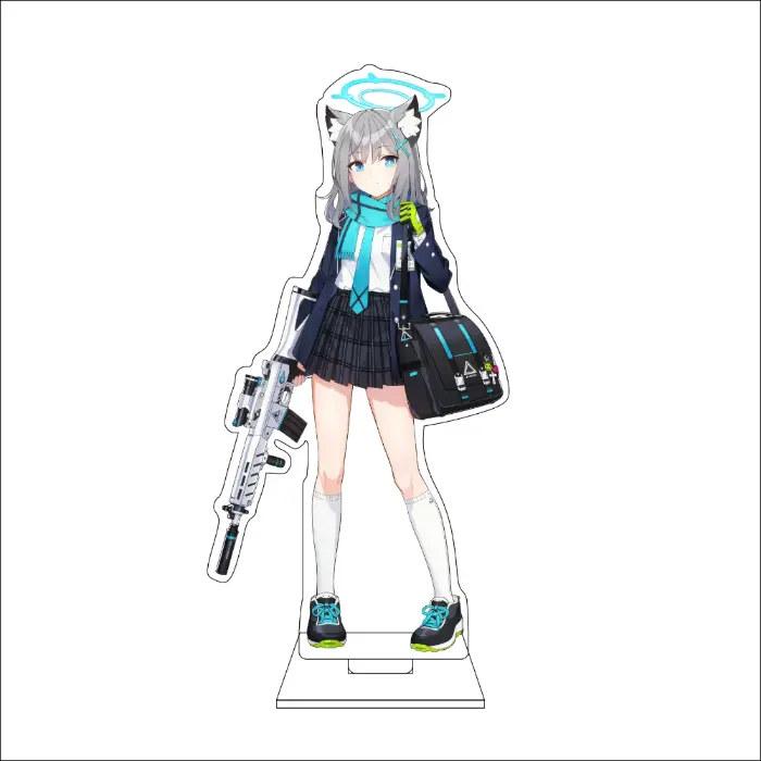 1 Anime Blue Archive Cosplay Acrylic Figure Stand Plate Takanashi Hoshino Sunaookami Custom Charm Phone Personalized, Keychain, Mô Hình Đứng Standee Anime, In 2 Mặt, Cao 6cm, Trang Trí Decor Bàn Học, Balo 10 1 Anime Blue Archive Cosplay Acrylic Figure Stand Plate Takanashi Hoshino Sunaookami Custom Charm Phone Personalized, Keychain, Mô Hình Đứng Standee Anime, In 2 Mặt, Cao 6cm, Trang Trí Decor Bàn Học, Balo - Ảnh 10
