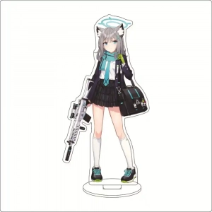 1 Anime Blue Archive Sunaookami Shiroko Arona Sorasaki Hina A.r.o.n.a Cos Acrylic Figure Custom Charm Phone Personalized, Keychain, Mô Hình Đứng Standee Anime,  In 2 Mặt, Cao 6cm, Trang Trí Decor Bàn Học, Balo