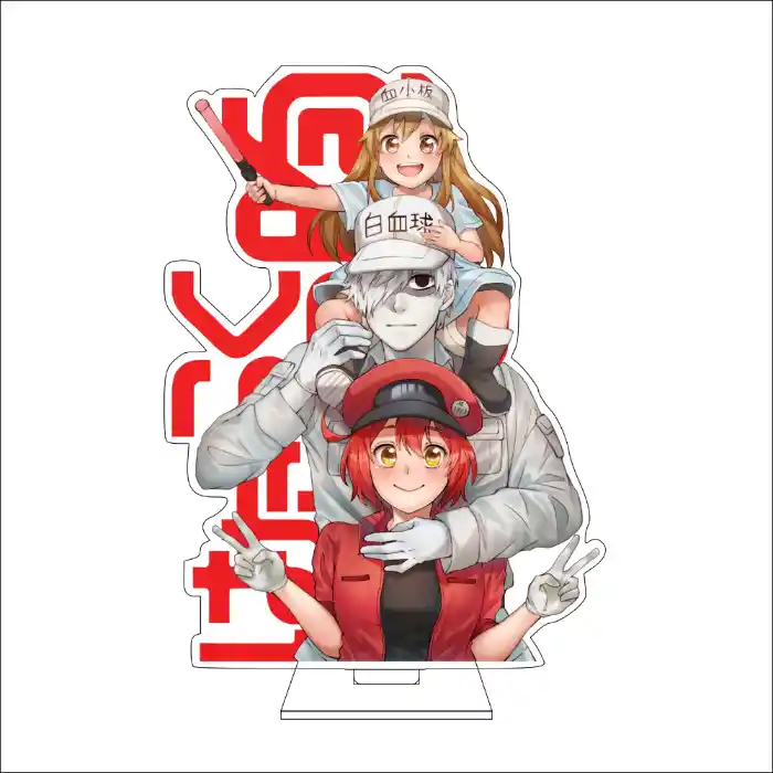 1 Anime Cells At Work! Cosplay Acrylic Figure Stand Plate Platelet Macrophages White Blood Custom Charm Phone Personalized, Keychain, Mô Hình Đứng Standee Anime, In 2 Mặt, Cao 6cm, Trang Trí Decor Bàn Học, Balo 2 1 Anime Cells At Work! Cosplay Acrylic Figure Stand Plate Platelet Macrophages White Blood Custom Charm Phone Personalized, Keychain, Mô Hình Đứng Standee Anime, In 2 Mặt, Cao 6cm, Trang Trí Decor Bàn Học, Balo - Ảnh 2