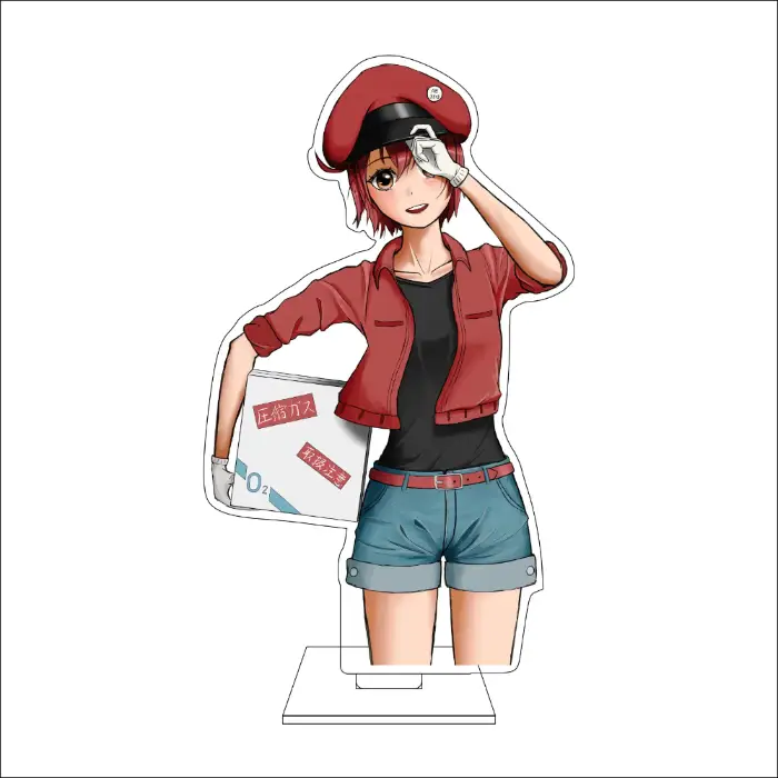1 Anime Cells At Work! Cosplay Acrylic Figure Stand Plate Platelet Macrophages White Blood Custom Charm Phone Personalized, Keychain, Mô Hình Đứng Standee Anime, In 2 Mặt, Cao 6cm, Trang Trí Decor Bàn Học, Balo 7 1 Anime Cells At Work! Cosplay Acrylic Figure Stand Plate Platelet Macrophages White Blood Custom Charm Phone Personalized, Keychain, Mô Hình Đứng Standee Anime, In 2 Mặt, Cao 6cm, Trang Trí Decor Bàn Học, Balo - Ảnh 7