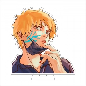 1 Anime Chainsaw Man Cosplay Acrylic Figure Stand Plate Power Hayakawa Aki Makima Pochita Custom Charm Phone Personalized, Keychain, Mô Hình Đứng Standee Anime, In 2 Mặt, Cao 6cm, Trang Trí Decor Bàn Học, Balo