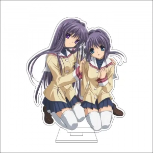 1 Anime Clannad Cosplay Acrylic Figure Stand Plate Sanae Furukawa Nagisa Furukawa Tomoya Custom Charm Phone Personalized, Keychain, Mô Hình Đứng Standee Anime, In 2 Mặt, Cao 6cm, Trang Trí Decor Bàn Học, Balo