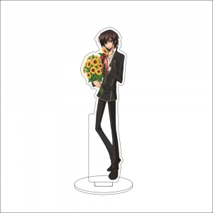 1 Anime Code Geass C.c. Lelouch Lamperouge Kururugi Suzaku Nunnally Vi Britannia Cos Custom Charm Phone Personalized, Keychain, Mô Hình Đứng Standee Anime, In 2 Mặt, Cao 6cm, Trang Trí Decor Bàn Học, Balo