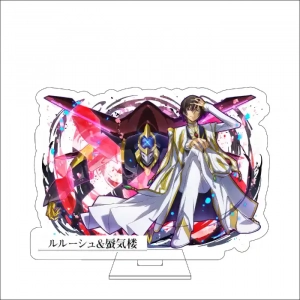 1 Anime Code Geass Lelouch Of The Rebellion Cosplay Acrylic Figure Stand Plate C.c. Custom Charm Phone Personalized, Keychain, Mô Hình Đứng Standee Anime, In 2 Mặt, Cao 6cm, Trang Trí Decor Bàn Học, Balo