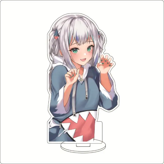 1 Anime Cutey Hololive Vtuber Gawr Gur Shark Girl Cos New Acrylic Figure Stand Ornaments Custom Charm Phone Personalized, Keychain, Mô Hình Đứng Standee Anime, In 2 Mặt, Cao 6cm, Trang Trí Decor Bàn Học, Balo 10 1 Anime Cutey Hololive Vtuber Gawr Gur Shark Girl Cos New Acrylic Figure Stand Ornaments Custom Charm Phone Personalized, Keychain, Mô Hình Đứng Standee Anime, In 2 Mặt, Cao 6cm, Trang Trí Decor Bàn Học, Balo - Ảnh 10