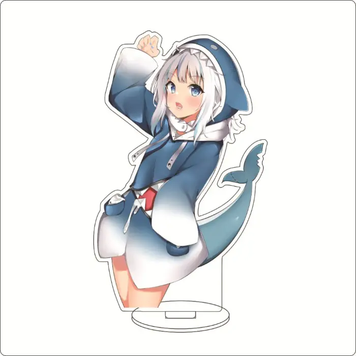 1 Anime Cutey Hololive Vtuber Gawr Gur Shark Girl Cos New Acrylic Figure Stand Ornaments Custom Charm Phone Personalized, Keychain, Mô Hình Đứng Standee Anime, In 2 Mặt, Cao 6cm, Trang Trí Decor Bàn Học, Balo 4 1 Anime Cutey Hololive Vtuber Gawr Gur Shark Girl Cos New Acrylic Figure Stand Ornaments Custom Charm Phone Personalized, Keychain, Mô Hình Đứng Standee Anime, In 2 Mặt, Cao 6cm, Trang Trí Decor Bàn Học, Balo - Ảnh 4