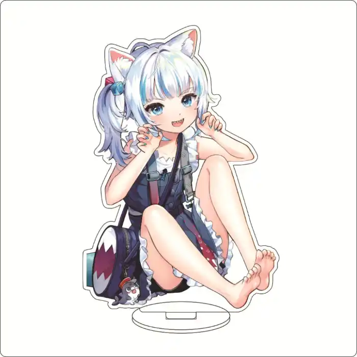 1 Anime Cutey Hololive Vtuber Gawr Gur Shark Girl Cos New Acrylic Figure Stand Ornaments Custom Charm Phone Personalized, Keychain, Mô Hình Đứng Standee Anime, In 2 Mặt, Cao 6cm, Trang Trí Decor Bàn Học, Balo 6 1 Anime Cutey Hololive Vtuber Gawr Gur Shark Girl Cos New Acrylic Figure Stand Ornaments Custom Charm Phone Personalized, Keychain, Mô Hình Đứng Standee Anime, In 2 Mặt, Cao 6cm, Trang Trí Decor Bàn Học, Balo - Ảnh 6