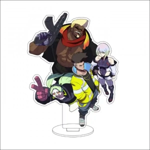 1 Anime Cyberpunk: Edgerunners David Martinez Lucyna Kushinada Cos Acrylic Figure Stand Custom Charm Phone Personalized, Keychain, Mô Hình Đứng Standee Anime, In 2 Mặt, Cao 6cm, Trang Trí Decor Bàn Học, Balo