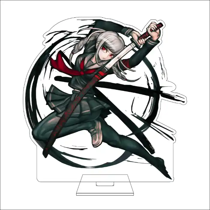 1 Anime Danganronpa Cosplay Acrylic Figure Stand Plate Naegi Makoto Maizono Sayaka Custom Charm Phone Personalized, Keychain, Mô Hình Đứng Standee Anime, In 2 Mặt, Cao 6cm, Trang Trí Decor Bàn Học, Balo 4 1 Anime Danganronpa Cosplay Acrylic Figure Stand Plate Naegi Makoto Maizono Sayaka Custom Charm Phone Personalized, Keychain, Mô Hình Đứng Standee Anime, In 2 Mặt, Cao 6cm, Trang Trí Decor Bàn Học, Balo - Ảnh 4