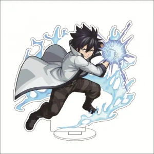 1 Anime Fairy Tail Erza Scarlet Natsu Dragneel Gray Fullbuster Lucy Heartfilia Cos Custom Charm Phone Personalized, Keychain, Mô Hình Đứng Standee Anime, In 2 Mặt, Cao 6cm, Trang Trí Decor Bàn Học, Balo