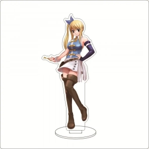 1 Anime Fairy Tail Natsu Dragneel Lucy Heartfilia Gray Fullbuster Erza Scarlet Cos Custom Charm Phone Personalized, Keychain, Mô Hình Đứng Standee Anime, In 2 Mặt, Cao 6cm, Trang Trí Decor Bàn Học, Balo