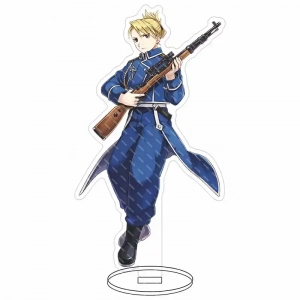 1 Anime Fullmetal Alchemist Figures Edward Elric Alphonse Elric Cosplay Acrylic Figure Custom Charm Phone Personalized, Keychain, Mô Hình Đứng Standee Anime, In 2 Mặt, Cao 6cm, Trang Trí Decor Bàn Học, Balo