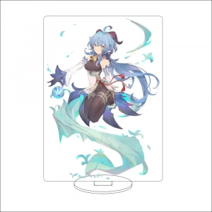 1 Anime Game Genshin Impact Ganyu Cos Acrylic Figure Stand Ornaments Goods Chrismas Gifts Custom Charm Phone Personalized, Keychain, Mô Hình Đứng Standee Anime, In 2 Mặt, Cao 6cm, Trang Trí Decor Bàn Học, Balo