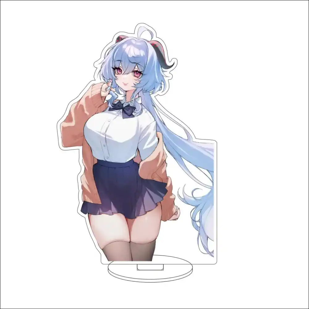 1 Anime Game Genshin Impact Ganyu Cos Acrylic Figure Stand Chrismas Gifts Lovely Custom Charm Phone Personalized, Keychain, Mô Hình Đứng Standee Anime, In 2 Mặt, Cao 6cm, Trang Trí Decor Bàn Học, Balo 5 1 Anime Game Genshin Impact Ganyu Cos Acrylic Figure Stand Chrismas Gifts Lovely Custom Charm Phone Personalized, Keychain, Mô Hình Đứng Standee Anime, In 2 Mặt, Cao 6cm, Trang Trí Decor Bàn Học, Balo - Ảnh 5