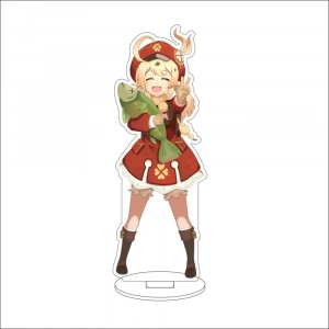 1 Anime Game Genshin Impact Klee Cos Acrylic Figure Stand Cute Chrismas Gifts Lovely Custom Charm Phone Personalized, Keychain, Mô Hình Đứng Standee Anime, In 2 Mặt, Cao 6cm, Trang Trí Decor Bàn Học, Balo