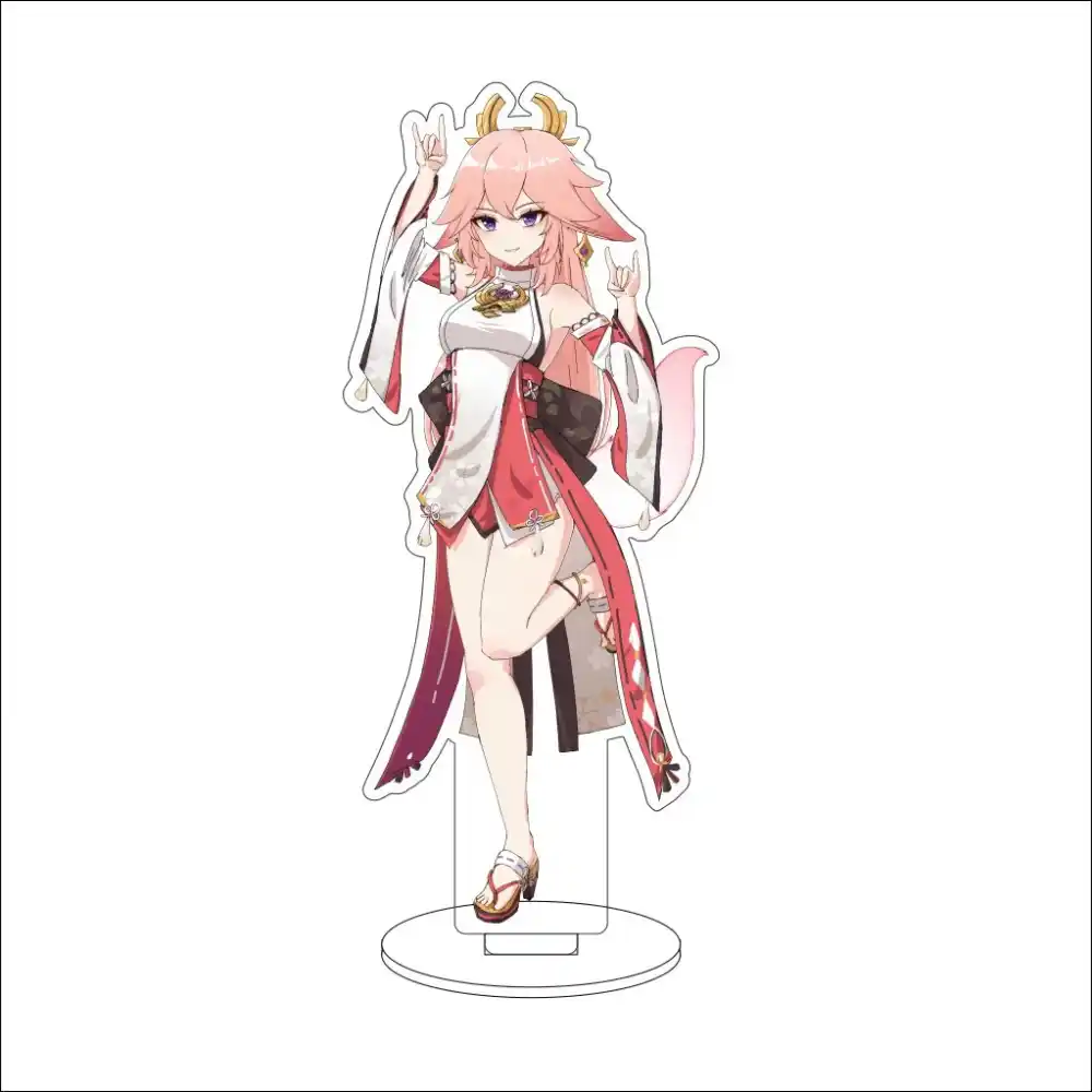 1 Anime Game Genshin Impact Yae Miko Cos Acrylic Figure Stand Ornaments Goods Chrismas Custom Charm Phone Personalized, Keychain, Mô Hình Đứng Standee Anime, In 2 Mặt, Cao 6cm, Trang Trí Decor Bàn Học, Balo 1 1 Anime Game Genshin Impact Yae Miko Cos Acrylic Figure Stand Ornaments Goods Chrismas Custom Charm Phone Personalized, Keychain, Mô Hình Đứng Standee Anime, In 2 Mặt, Cao 6cm, Trang Trí Decor Bàn Học, Balo